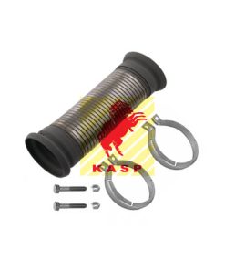 620 490 0365 S2 FLEXIBLE PIPE 3 WITH CLAMPS