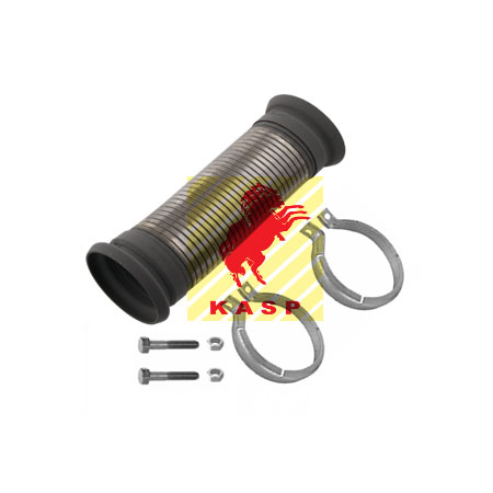 620 490 0365 S2 FLEXIBLE PIPE 3 WITH CLAMPS